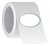 Oval Roll Label